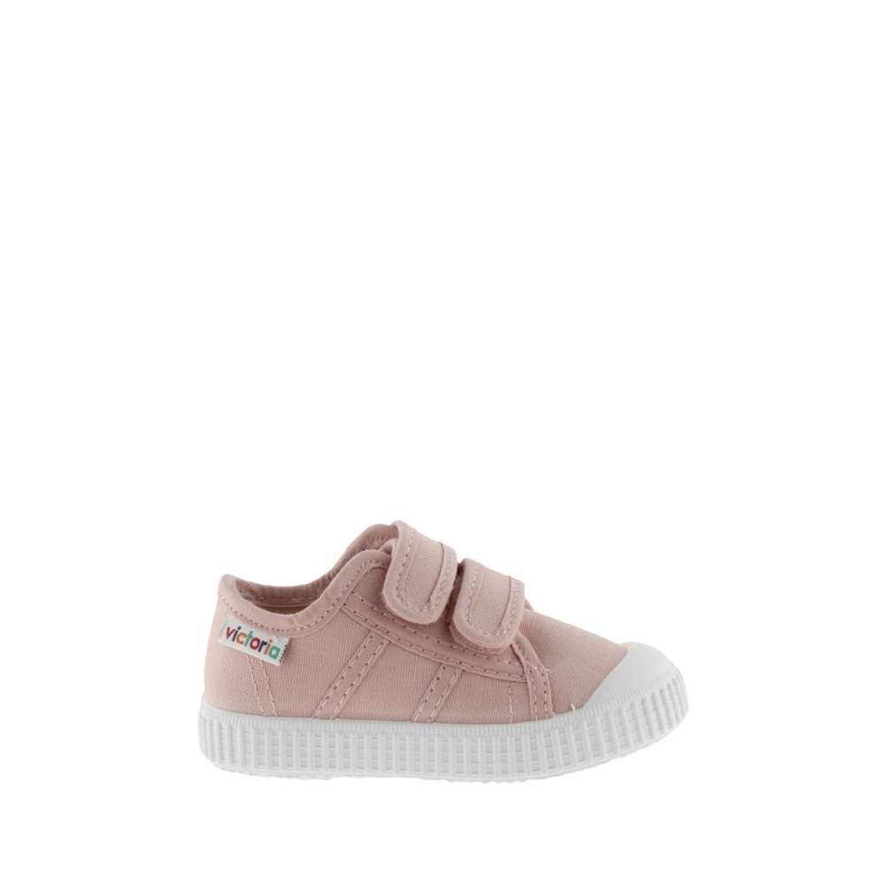 BRAND NEW Victoria Shoes Double Velcro, Nude/Pink Size 25 EU